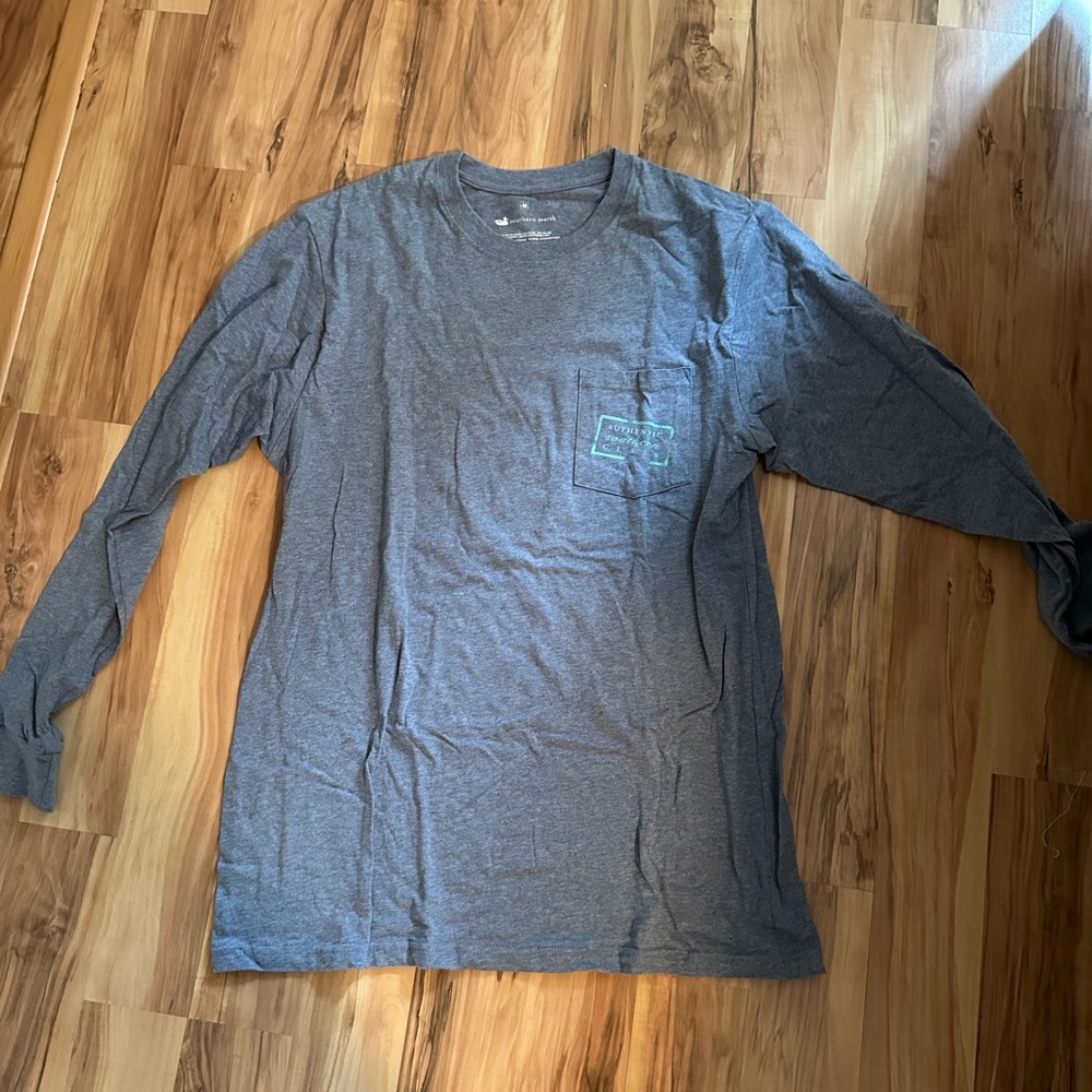 Southern Marsh Gray Long Sleeve Tee